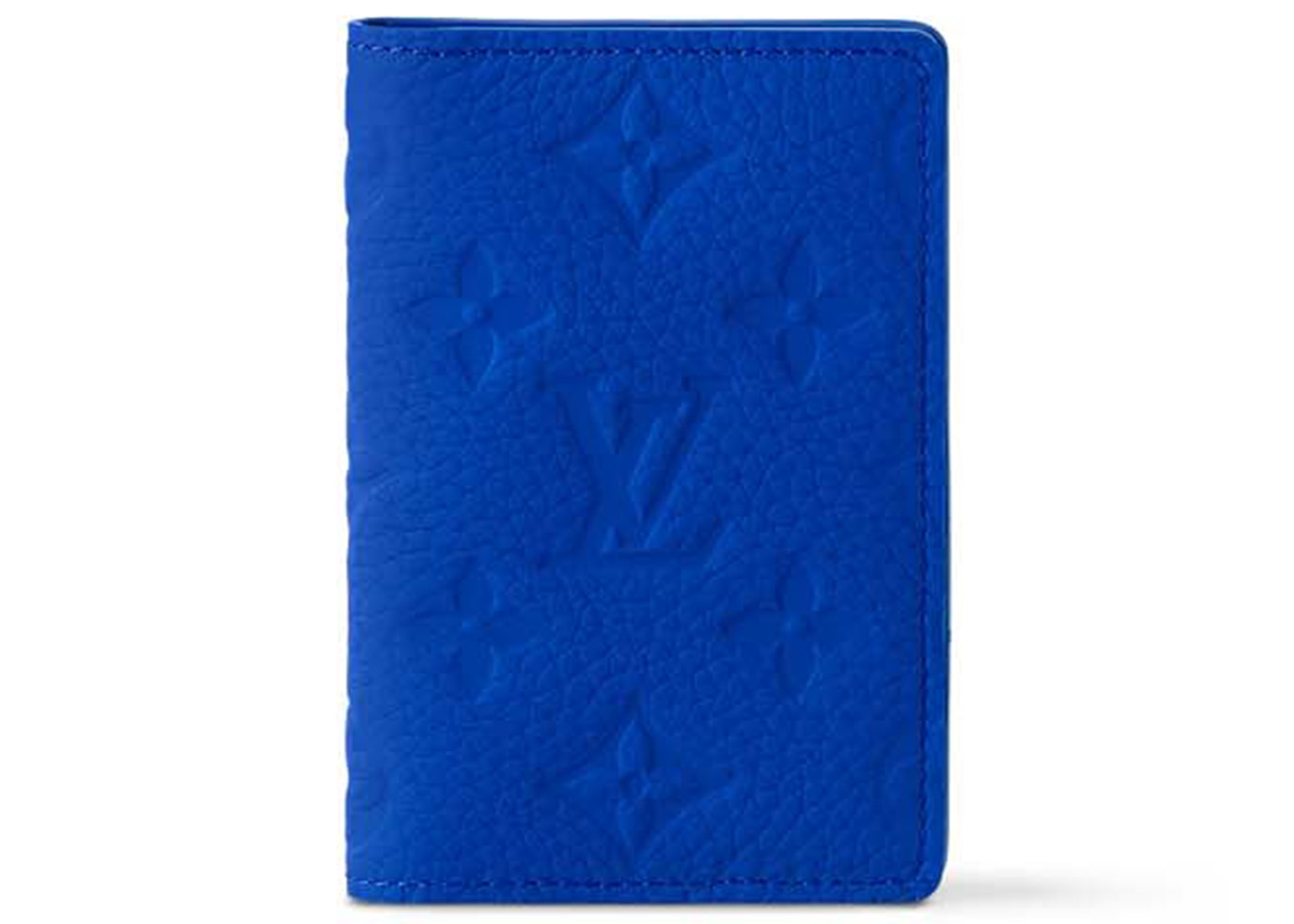 Louis Vuitton Pocket Organizer Taurillon Colormania Blue