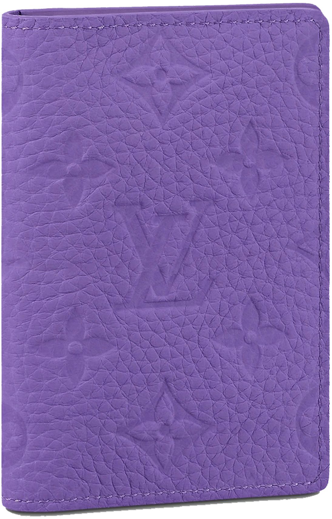 Louis Vuitton 2022 Leather Pocket Organizer - Purple Wallets