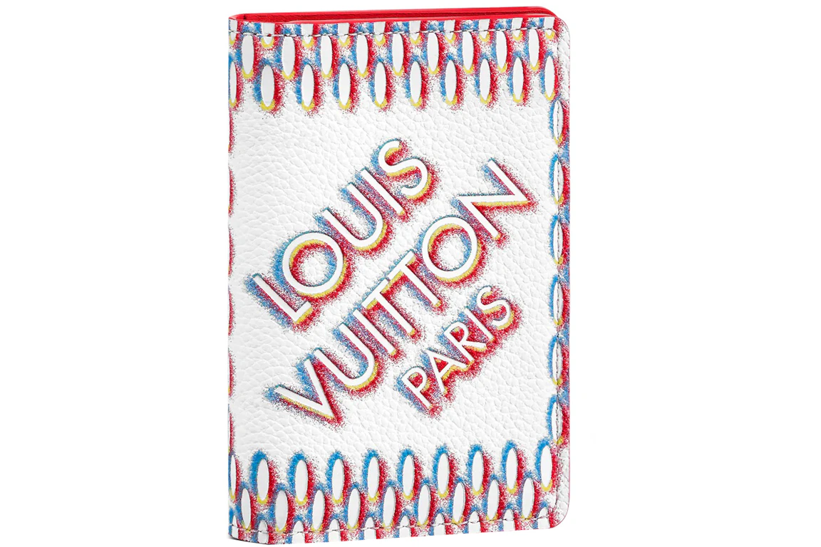 Louis Vuitton Pocket Organizer White Damier Spray