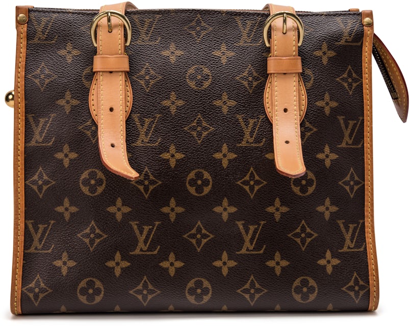 Louis+Vuitton+Popincourt+Shoulder+Bag+Brown+Leather for sale