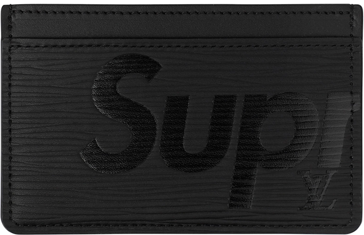 Louis Vuitton x Supreme Porte Carte Simple Epi Black - US