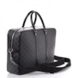 Louis Vuitton Black Damier Graphite Porte Documents Jour Cloth ref.689738 -  Joli Closet