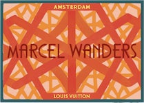 Louis Vuitton Poster Of Marcel Wanders R99689 Orange/Blue
