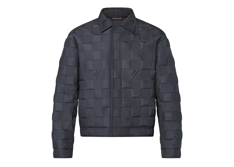 Louis Vuitton Quilted Damier Blouson Dark Grey Men's - FW21 - US