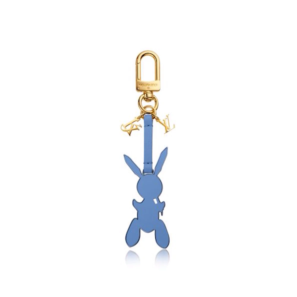 Louis Vuitton Rabbit Charm Monet Masters Jeff Koons Periwinkle in Coated  Canvas with Brass - US