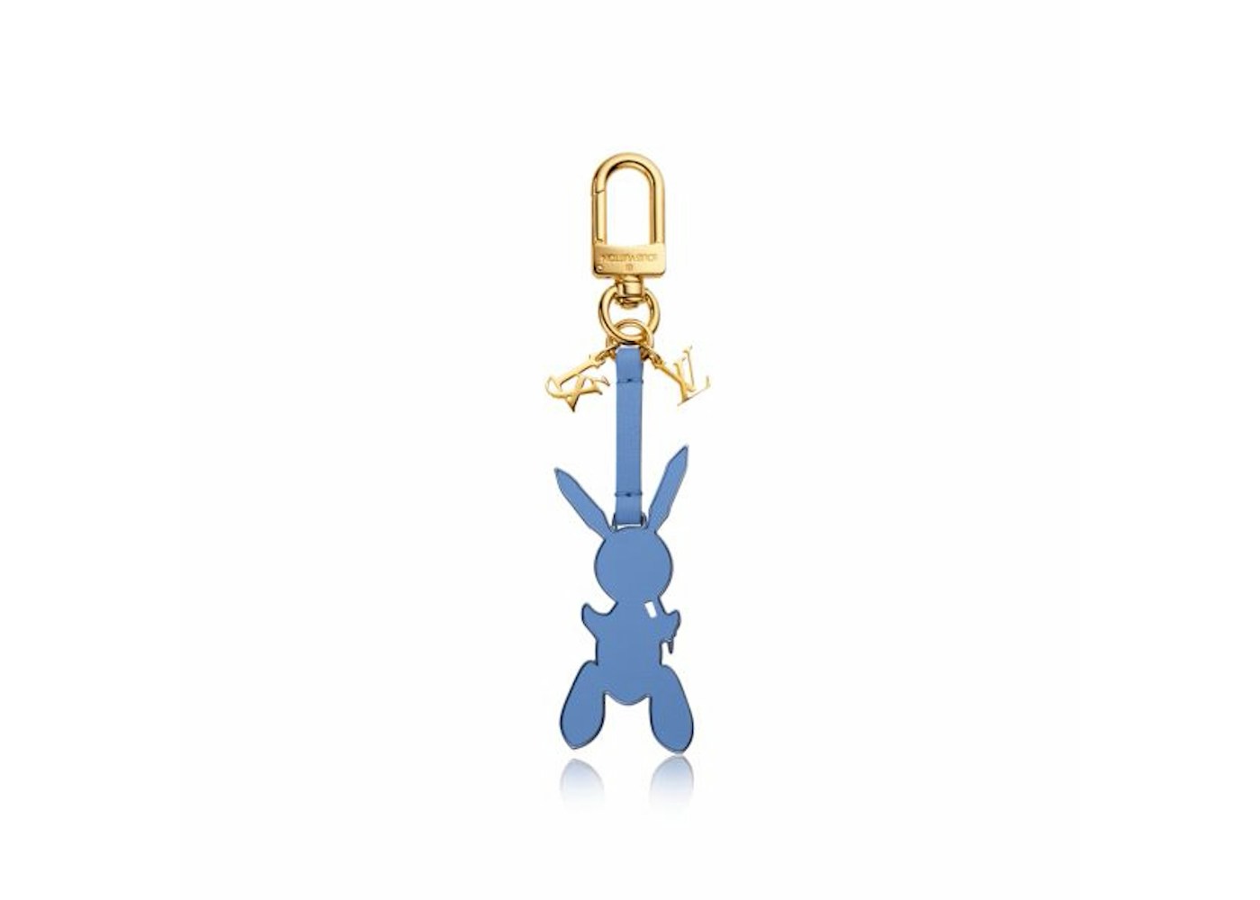 Louis Vuitton Rabbit Charm Monet Masters Jeff Koons Periwinkle in ...