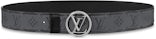 Louis Vuitton LV Circle Prime 20mm Reversible Belt Monogram Reverse Tan
