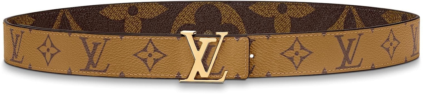 Louis Vuitton Reversible Belt LV Iconic Monogram Giant Reverse 30 MM ...