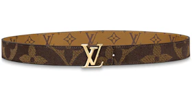 Louis Vuitton Reversible Belt LV Iconic Monogram Giant Reverse 30 MM Brown