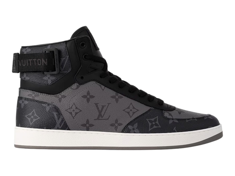 Stivali da ginnastica Louis Vuitton Rivoli con monogramma Eclipse