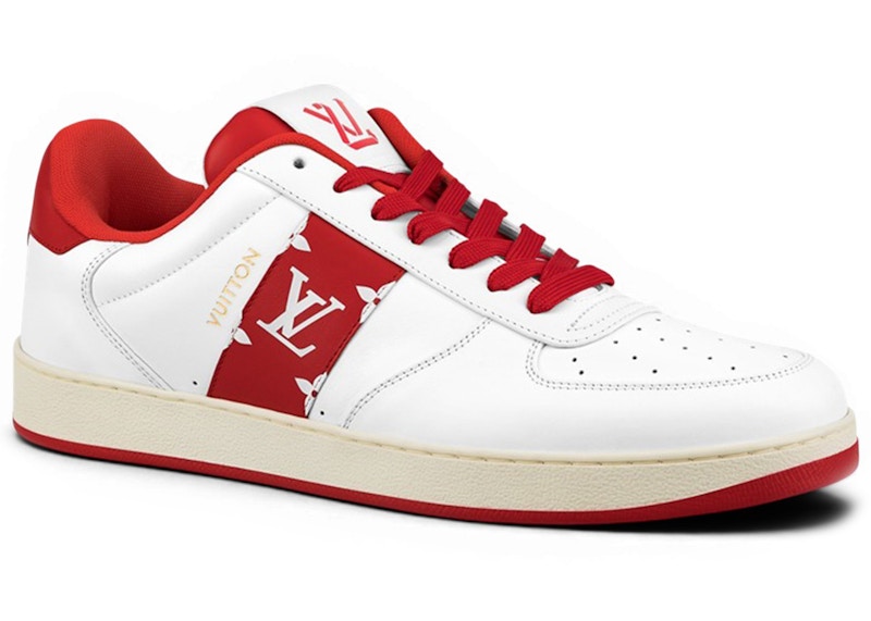 Louis Vuitton Rivoli White Red Monogram Band