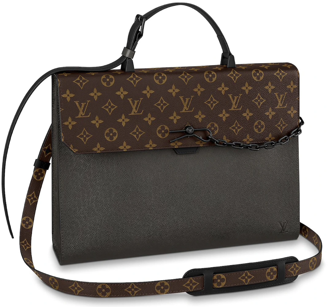 Louis Vuitton Phone Box Monogram Taiga Brown in Coated Canvas/Leather with  Black-tone - US