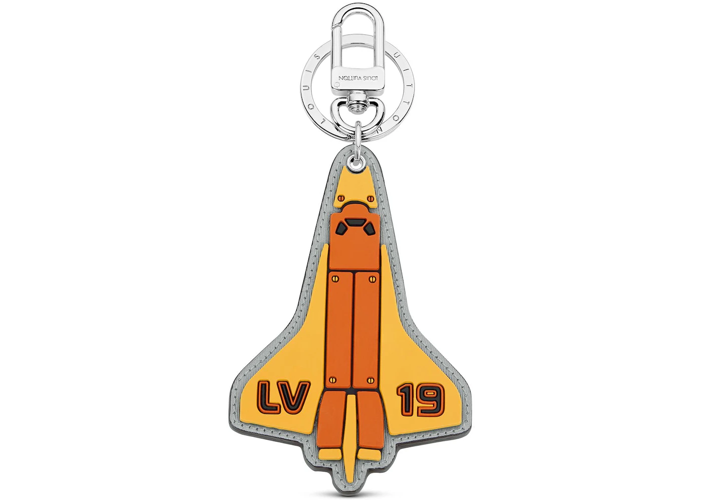 Louis Vuitton Rocket Bag Charm and Key Holder Monogram Satellite