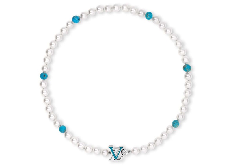 Collar Louis Vuitton Rodeo Turquesa