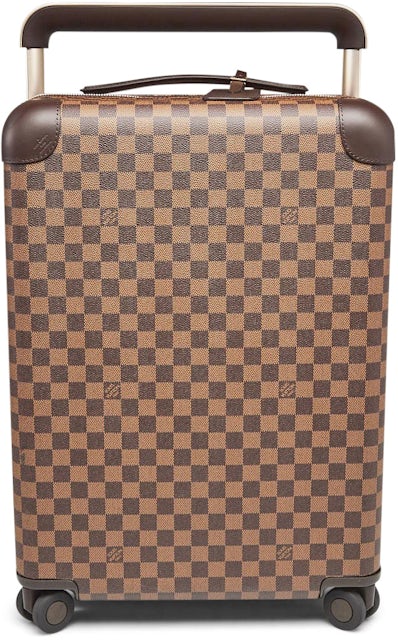 Louis Vuitton Horizon Soft 55 Monogram Canvas Rolling Duffle Bag Brown
