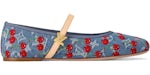 Ballerine plate Louis Vuitton Romy x Takashi Murakami Denim