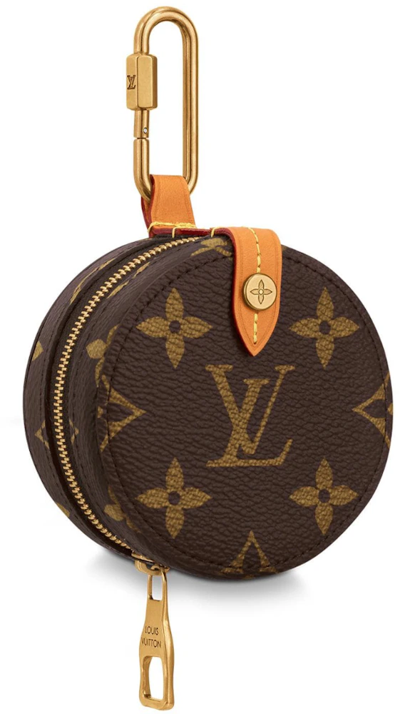 Louis Vuitton Round Case Monogram Brown in Canvas/Leather with Gold-tone -  US
