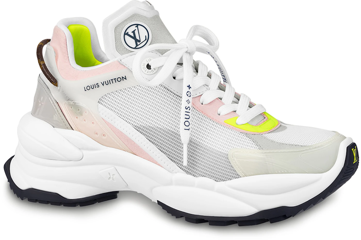 Louis Vuitton Lv Run Away Sports Shoes in Pink
