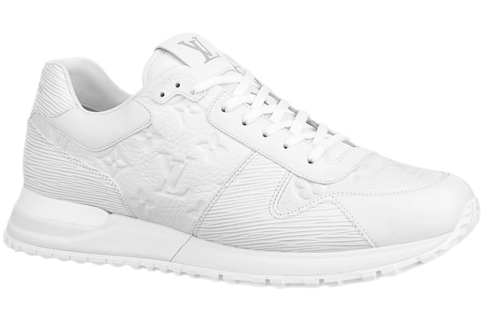 Louis Vuitton Run Away Sneaker Monogram Embossed Leather White