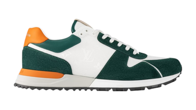 Louis Vuitton Run Away Sneaker Monogram Green White Orange