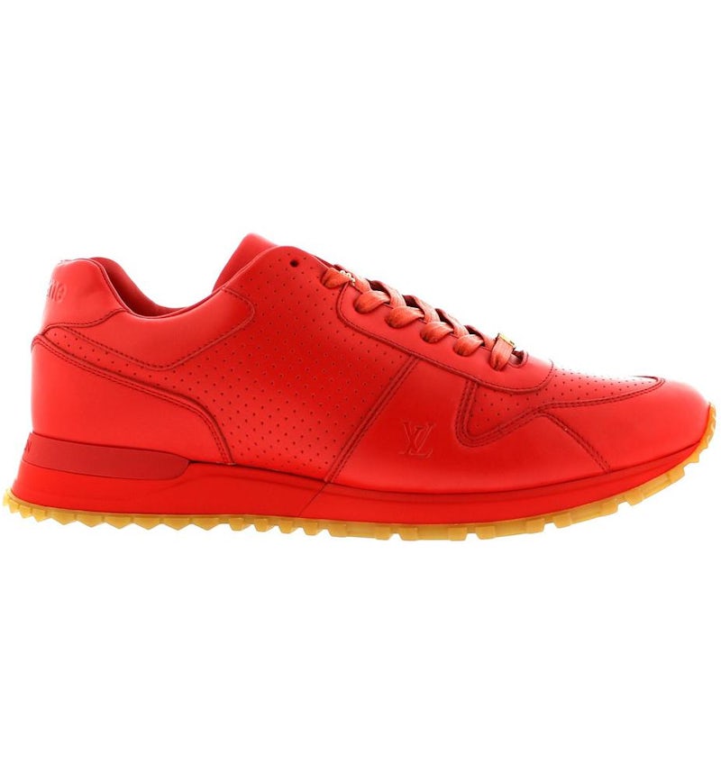Louis Vuitton Run Away Supreme Red Gum Men's Sneakers US