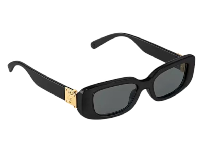 Louis Vuitton S-Lock Cat Eye Sunglasses Black Grey (Z2982W