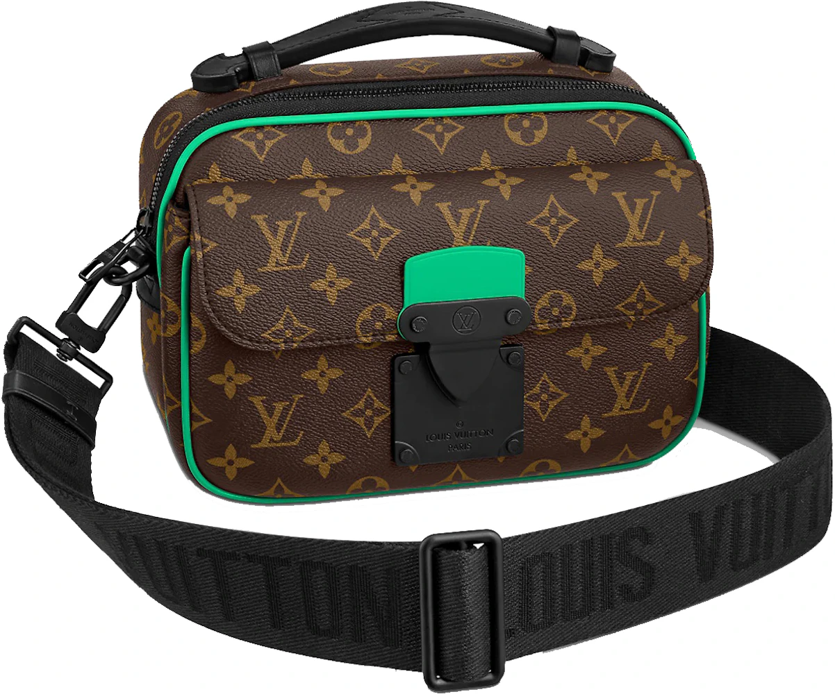 Fake Louis Vuitton Lockme Chain PM Bag In Green Leather M57073 Replica  Wholesale
