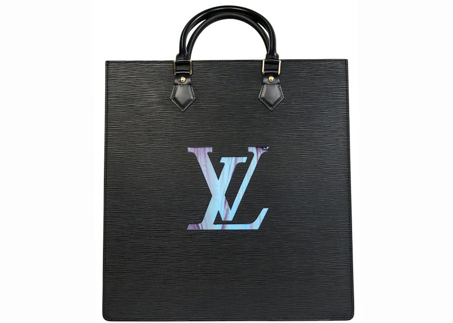 Louis Vuitton EPI Sac Plat Bb Black