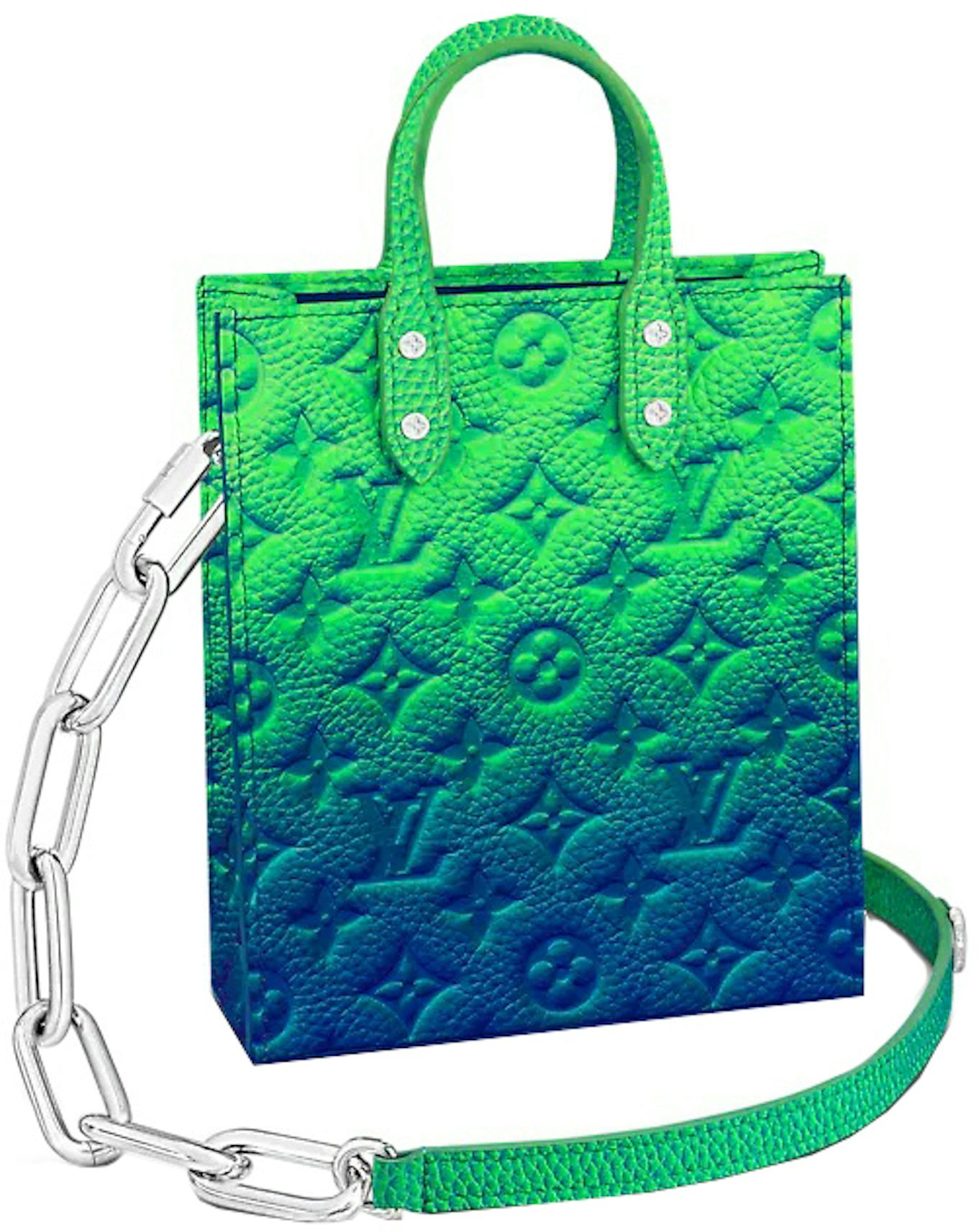 Louis Vuitton Keepall XS Taurillon Illusion Blue/Green