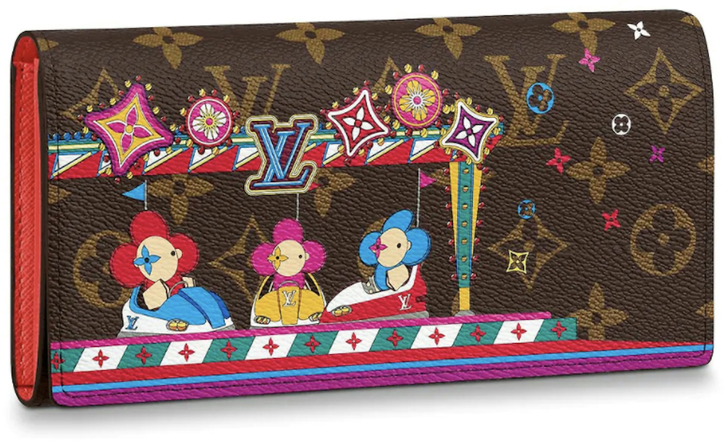 Louis Vuitton Passport Cover Vivienne Holiday Monogram Canvas/Pink