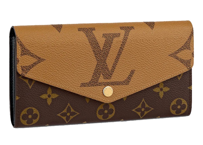 LOUIS VUITTON SARAH WALLET (Reverse Monogram) 