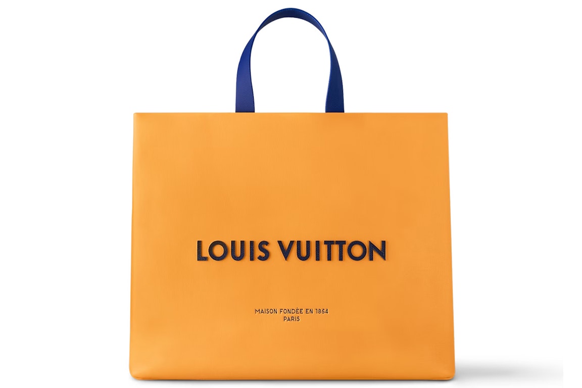 Pre-owned Louis Vuitton Shopper Bag Mm Safran