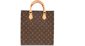 Louis Vuitton Shopper Tote Sac Plat Monogram GM Brown