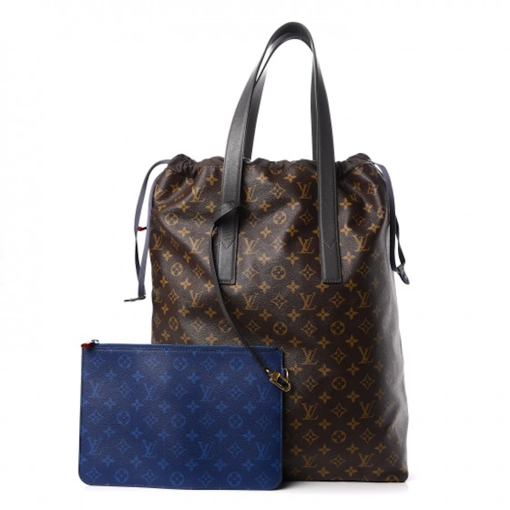 Louis Vuitton Cabas Light Monogram Brown/Pacific Blue in Coated  Canvas/Leather with Brass/Blue Metallic - US