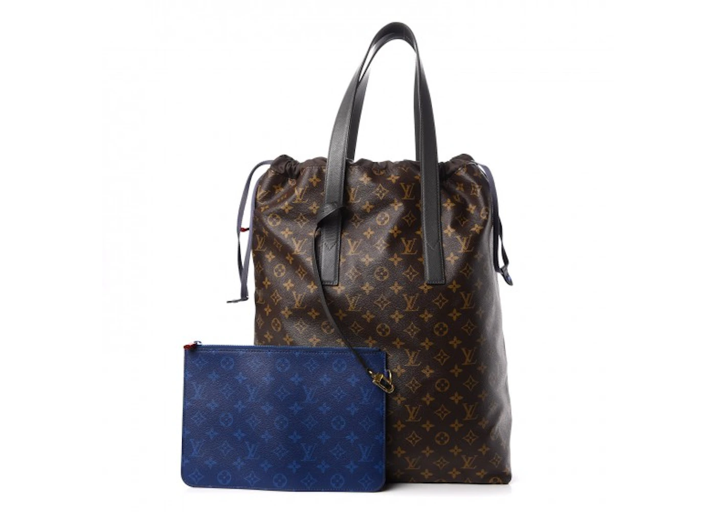 Louis Vuitton Cabas Light Monogram Brown/Pacific Blue in Coated  Canvas/Leather with Brass/Blue Metallic - US