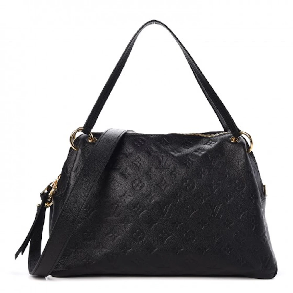 Louis Vuitton Shoulder Bag Ponthieu Monogram Empreinte PM Noir Black in ...