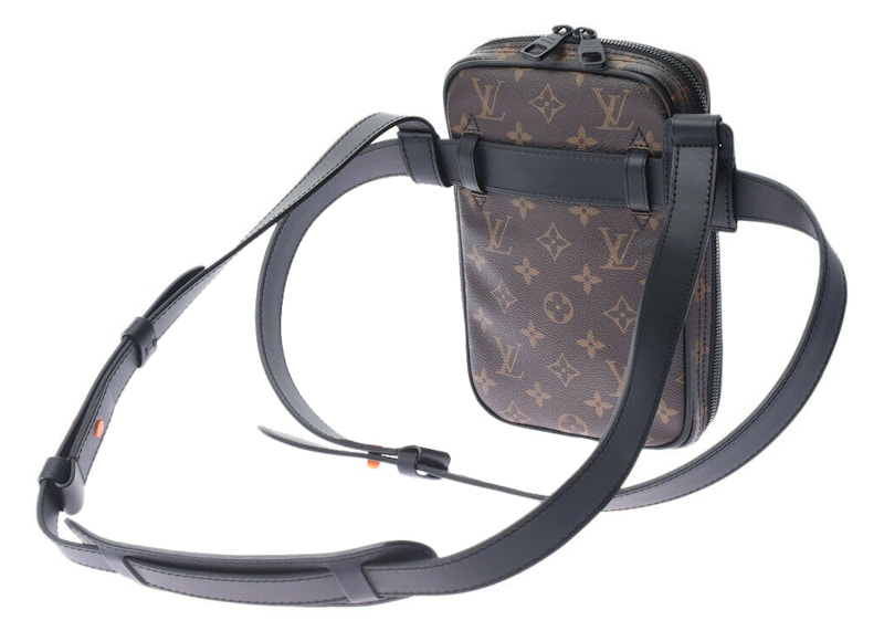 Louis Vuitton Side Bag Monogram Utility Brown in Coated Canvas