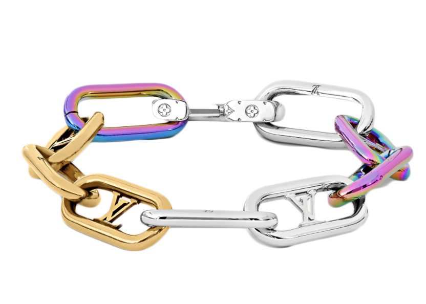 Louis Vuitton Signature Chain Bracelet Multi