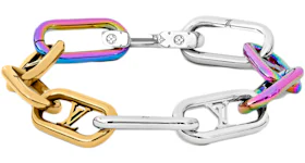Louis Vuitton Signature Chain Bracelet Multi