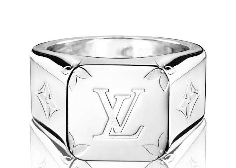 Monogram signet ring louis shop vuitton