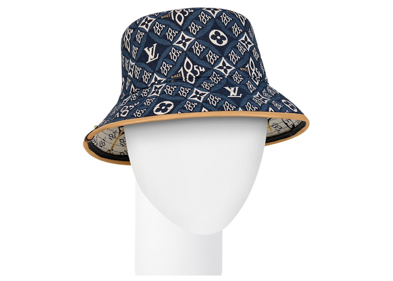 Louis Vuitton Since 1854 Hat Blue in Cotton/Silk - US