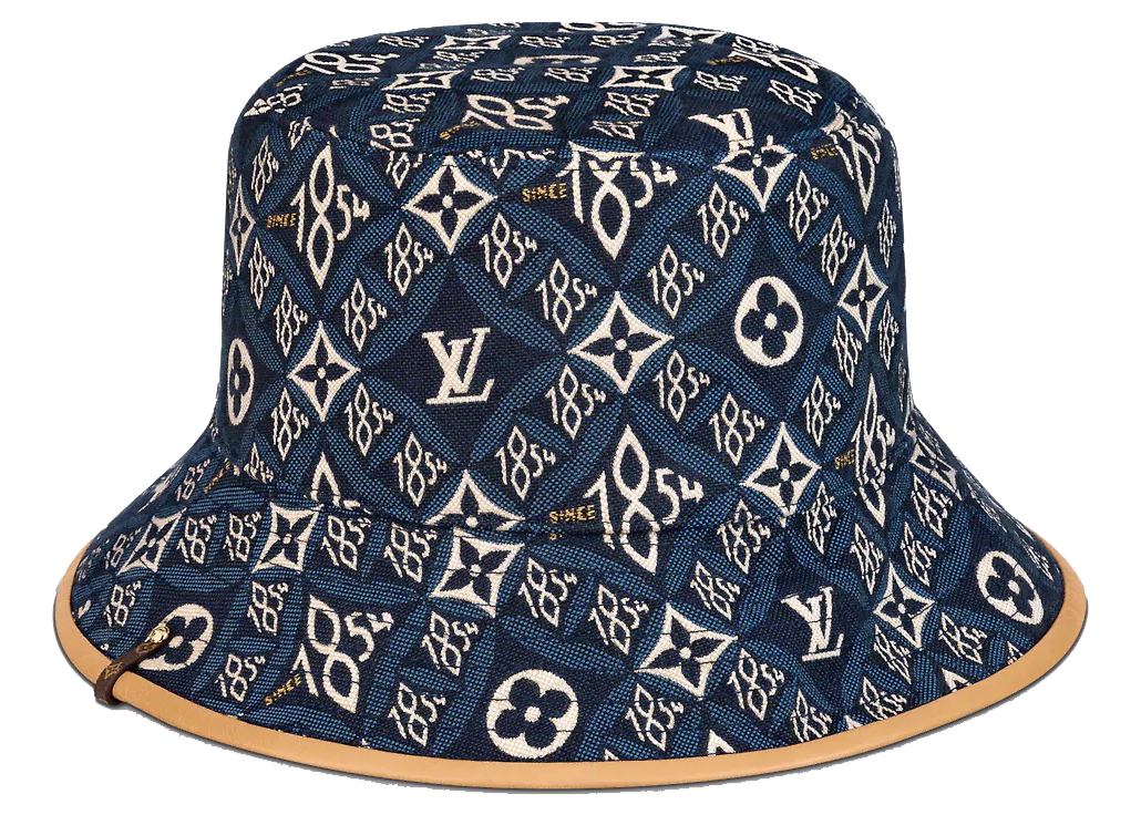 Louis Vuitton Since 1854 Hat Blue in Cotton/Silk - US