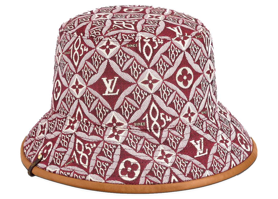 Louis Vuitton Since 1854 Hat Burgundy in Cotton/Silk - US