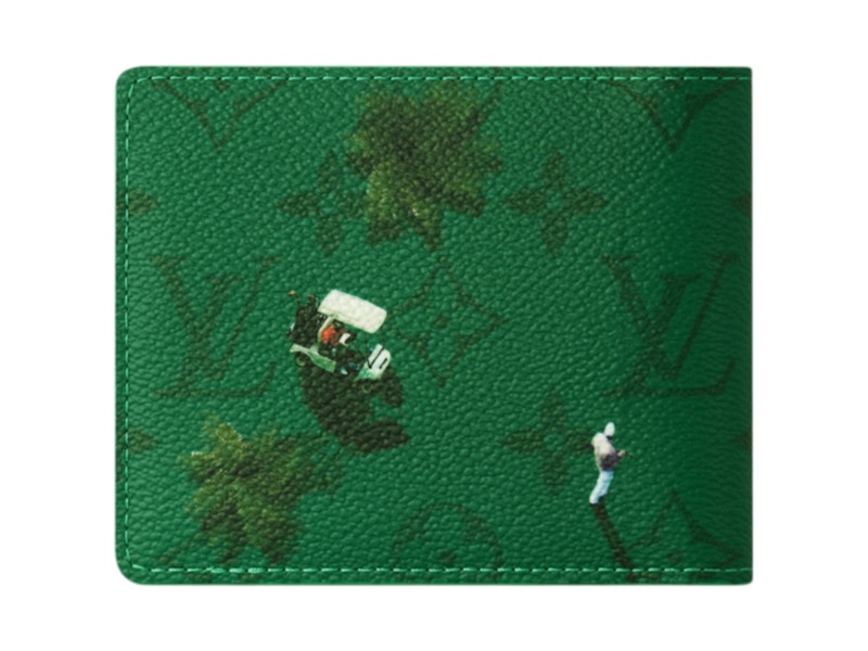 Louis Vuitton Golf Slender Wallet Green