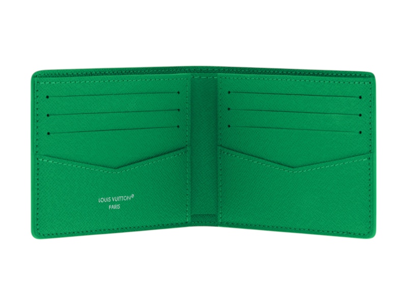Louis Vuitton Golf Slender Wallet Green