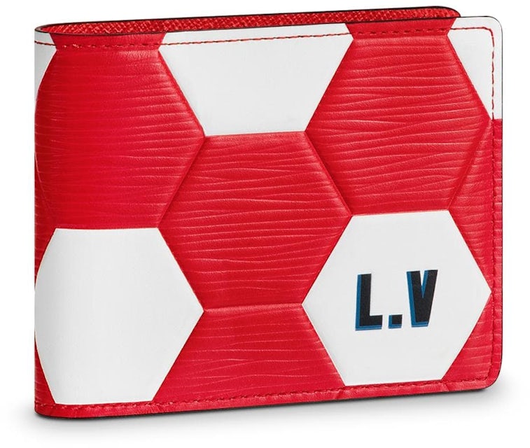 Louis Vuitton Slender Wallet Hexagonal FIFA World Cup Rouge