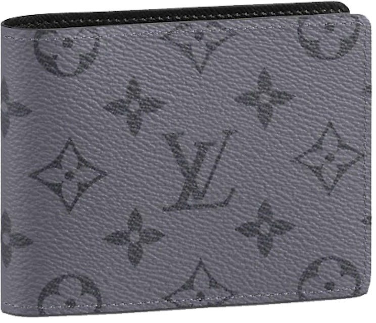 Louis Vuitton Slender Wallet Monogram Eclipse in Coated Canvas - US