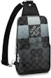 Louis Vuitton Avenue Sling Bag Damier Graphite Canvas In Black/ Dark G -  Praise To Heaven