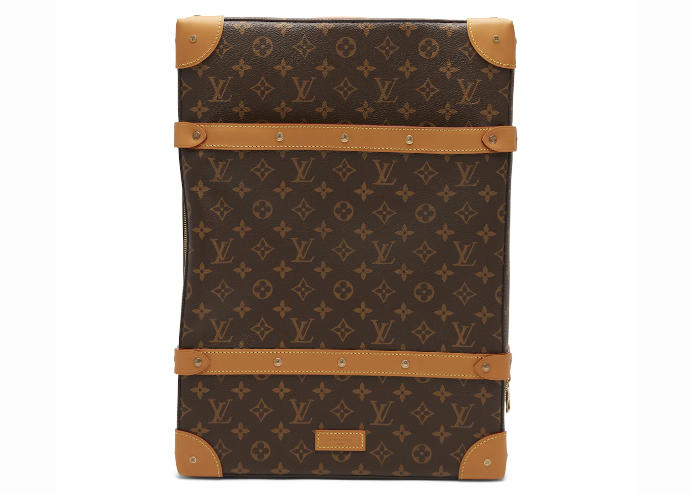 Louis Vuitton Soft Trunk Backpack Monogram Tuffetage PM Turquoise