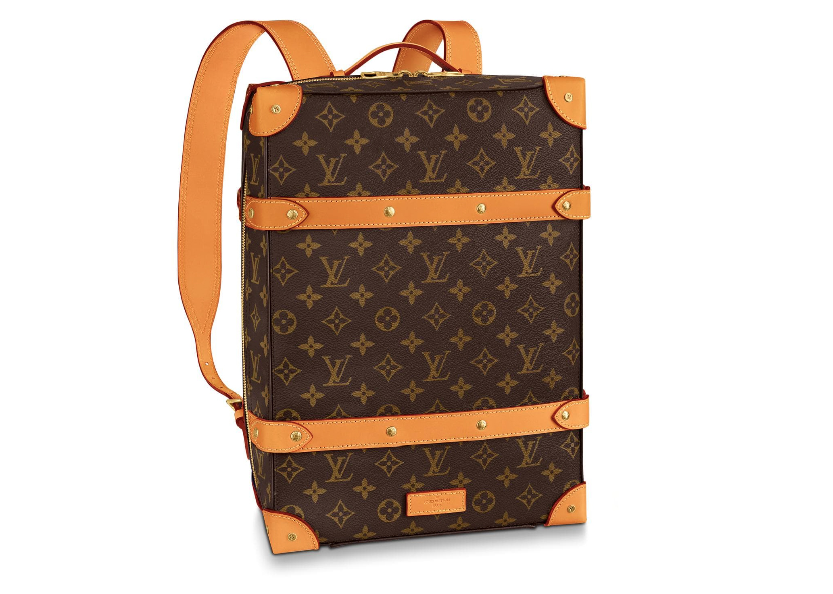 Louis Vuitton Soft Trunk Backpack Monogram PM Brown in Canvas 